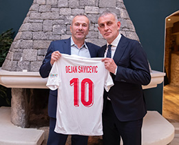 Montenegro - Trkiye Official Match Dinner Was Held in Podgorica